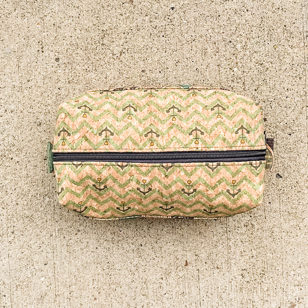 Cork Toiletry Kit/Dopp Kit | Anchors Away