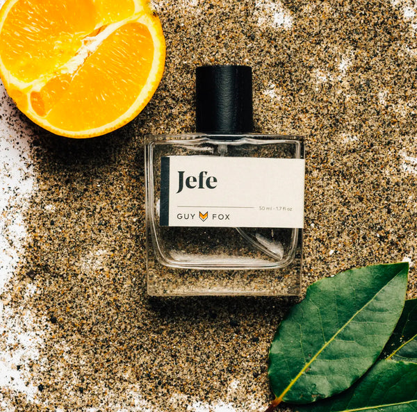 GUY FOX - Jefe - Men's Cologne - Sea Notes, Mandarin Orange, Oakmoss