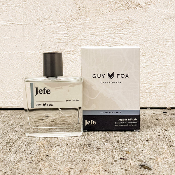 GUY FOX - Jefe - Men's Cologne - Sea Notes, Mandarin Orange, Oakmoss