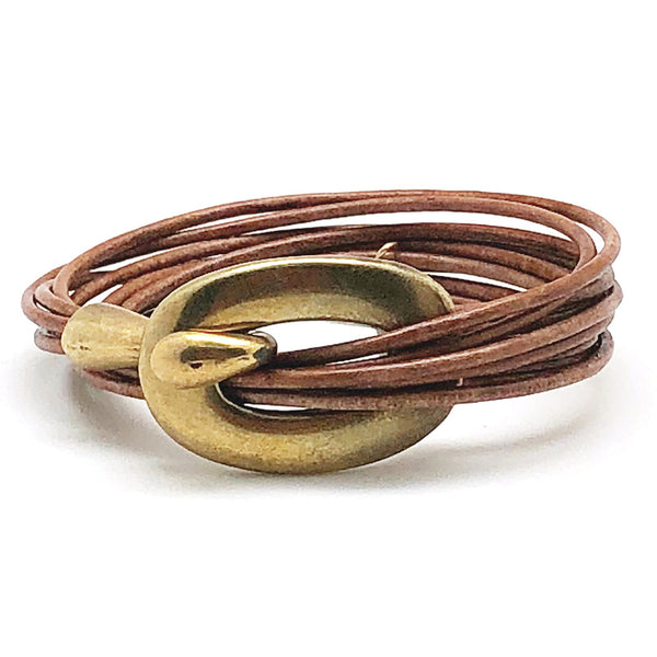 Playing Hooky Bracelet |  Whiskey Brown