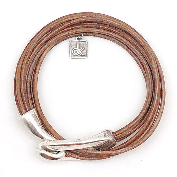 Playing Hooky Bracelet |  Whiskey Brown