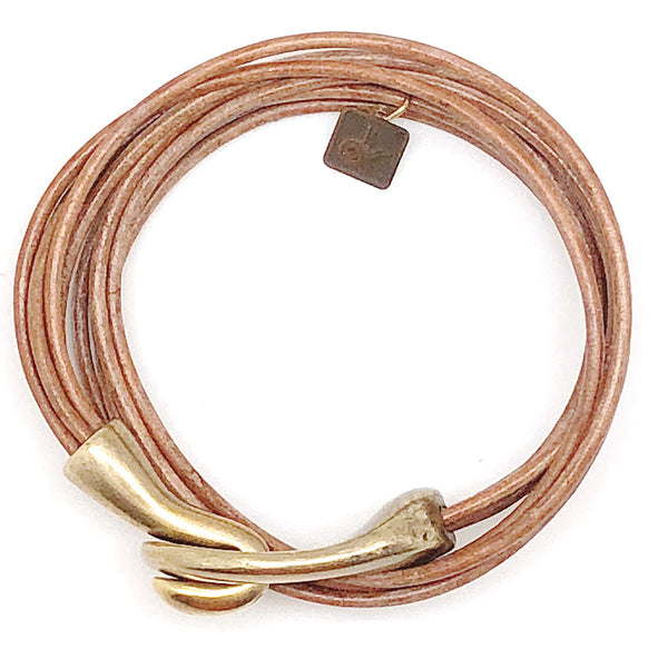 Playing Hooky Bracelet |  Whiskey Brown